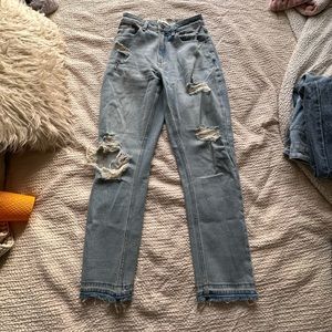 Abercrombie and Fitch Mom Jeans